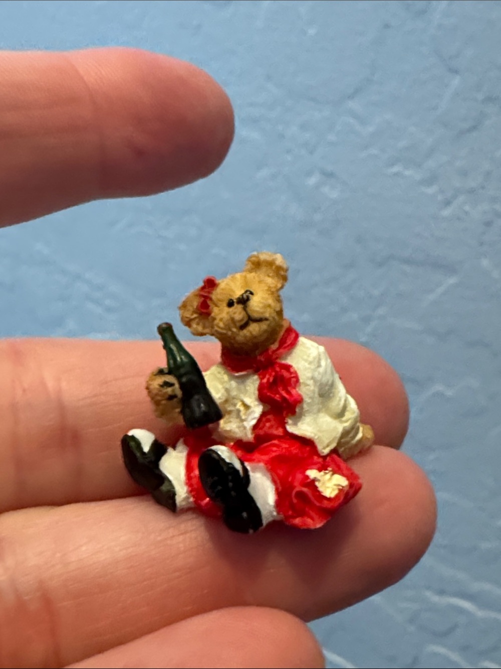 Vintage Coca Cola Jukebox with Small Bear with Coke Inside - Picture 7 of 12